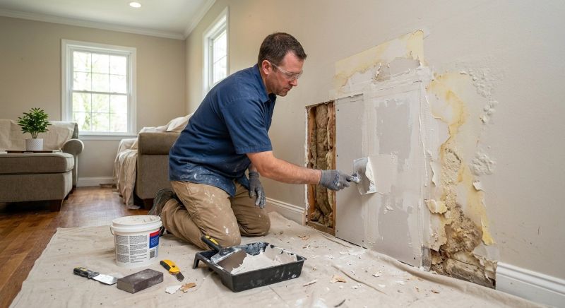 Ceiling Water Damage Repair in Wilmington, NC