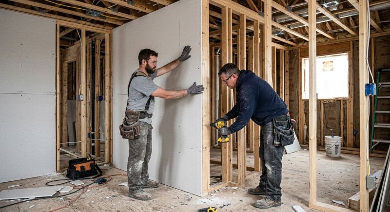 House Drywall Installation in Kansas City, MO